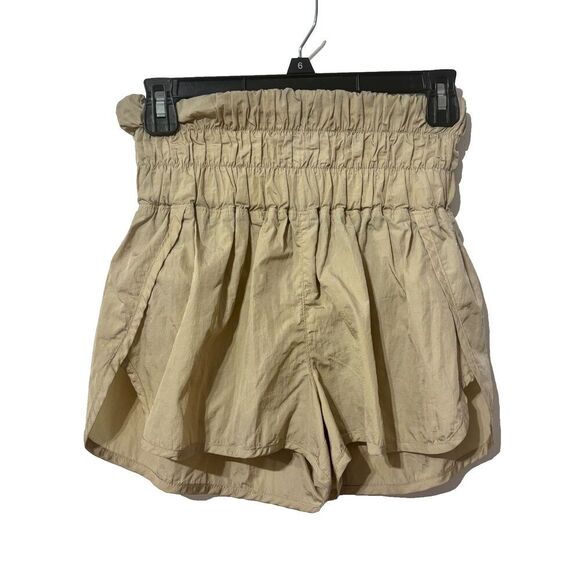 FP Movement by Free People Womens Clay Smocked The Way Home Shorts Size Small - Picture 2 of 7